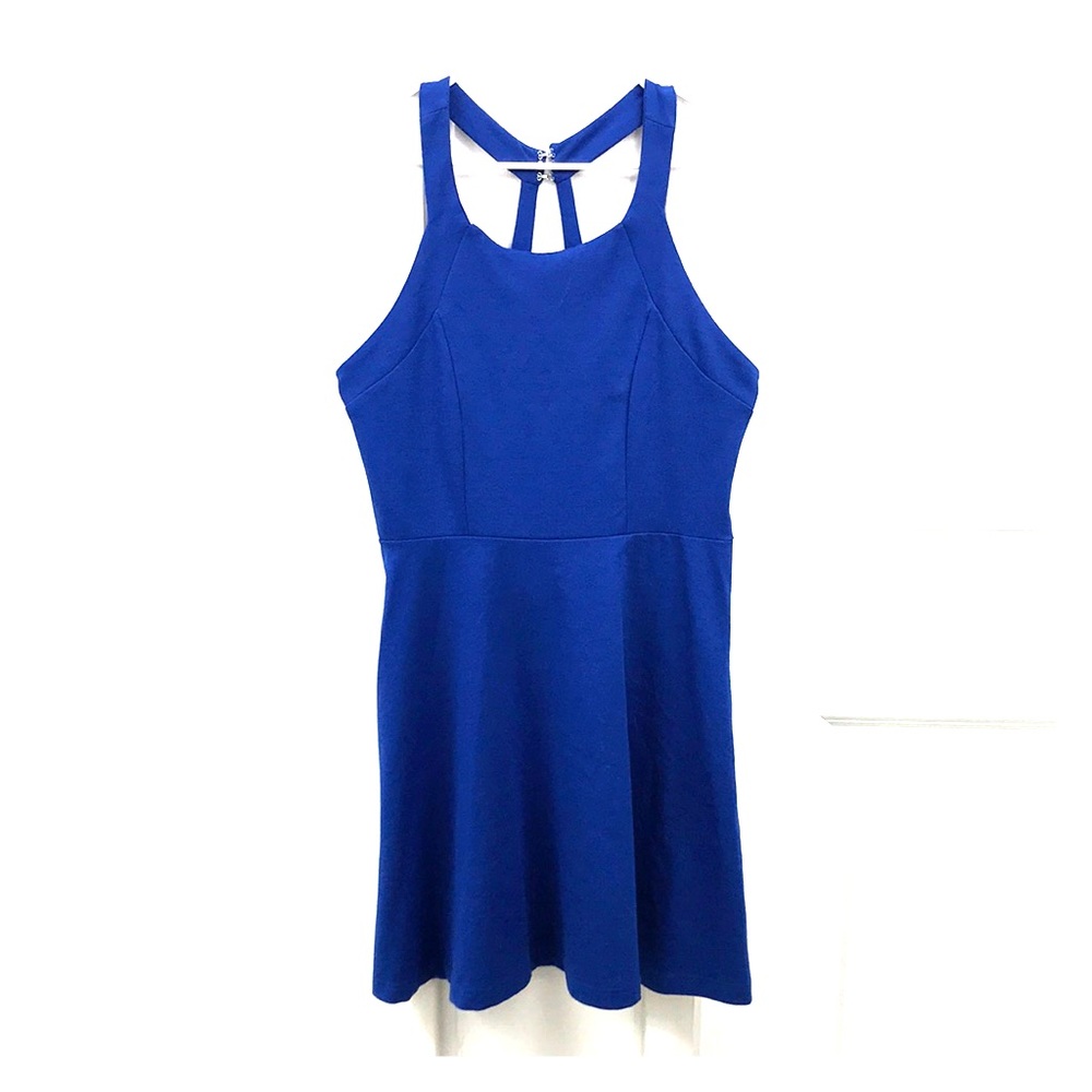 Royal Blue American Eagle Skater Dress